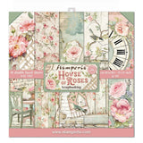 House of Roses Stamperia Double-Sided scrapbooking paper pad 12"X12" 10/Pkg House Of Roses, 10 Designs/1 Each