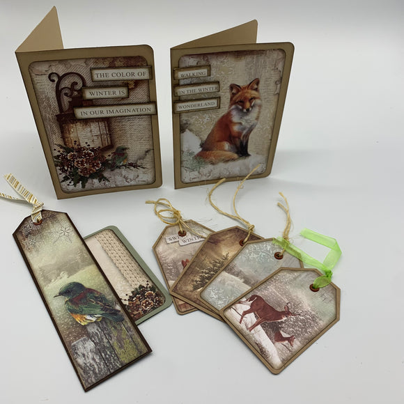 Cards & Tags set