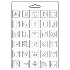 Soft Mould A4 - DayDream alphabet