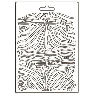 Soft Mould A5 - Savana zebra pattern