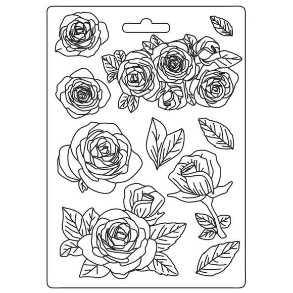 Soft Mould A5 - Desire  roses