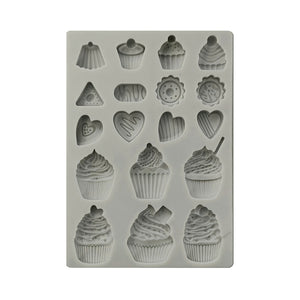 Stamperia Silicon mold A5 - Coffee and Chocolate sweets