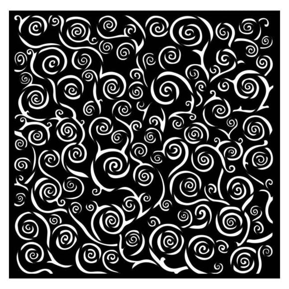Klimt, Stencil, Sprial Pattern