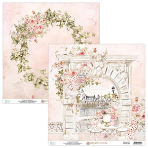 Mintay ***  City of Love 02 ***  double Sided Designer Scrapbooking Paper 12x12 SINGLE SHEET, Cardstock