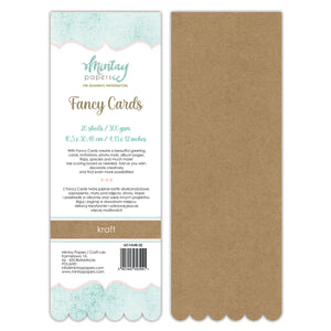 fancy cards by Mintay. 20 sheets / 300GSM 4.12 x 12 inches MT-FANK_02