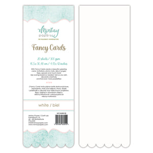 fancy cards by Mintay. 20 sheets / 300GSM 4.12 x 12 inches MT-FANW_02