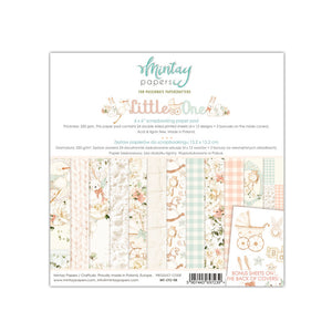 Mintay ***  LITTLE ONE *** 6x6 Double Sided Designer Scrapbooking Paper Pack collection, Cardstock