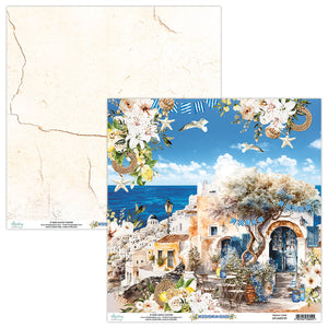 Mintay 12 x 12 Paper -Single Sheet Mediterranean Heaven 01