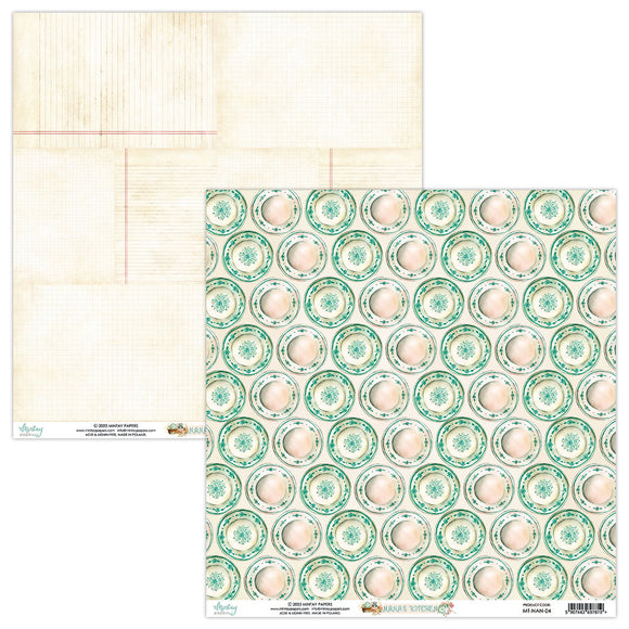 Mintay 12 x 12 Paper Single Sheet - Nana's Kitchen 04
