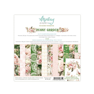 Mintay 6 x 6  Paper Pad - Peony Garden