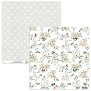 Mintay *** TINY MIRACLE ***  12 x12  Double Sided Designer Scrapbooking Paper SINGLE SHEET, Cardstock