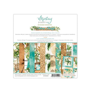 Mintay *** URBAN JUNGLE ***  6x6 Double Sided Designer Scrapbooking Paper Pack collection, Cardstock
