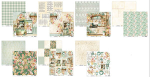 Mintay 12 x 12 Paper Single Sheet- Set of 7 single sheets - Nana's Kitchen