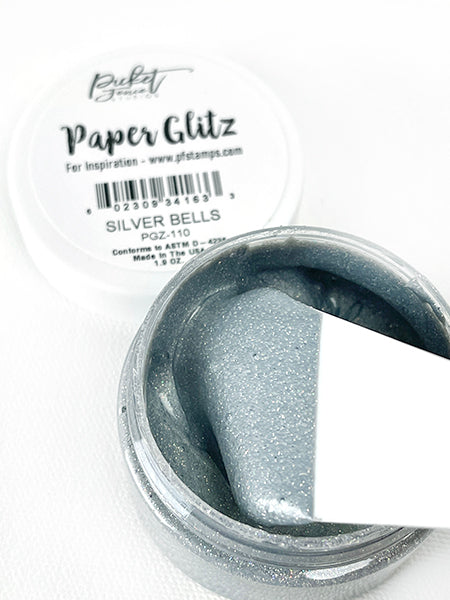 Paper Glitz-1.9 oz-Silver Bells