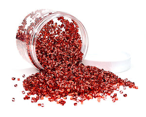 Shaker Garnish-Metallic Red-4 oz