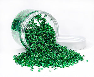 Shaker Garnish-Metallic Green-4 oz