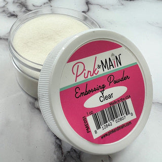 Pink & Main Embossing Powder Clear