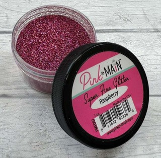 Pink & Main Raspberry Super Fine Glitter