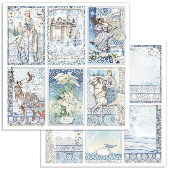 Stamperia Winter Tales Double-Sided Cardstock 12