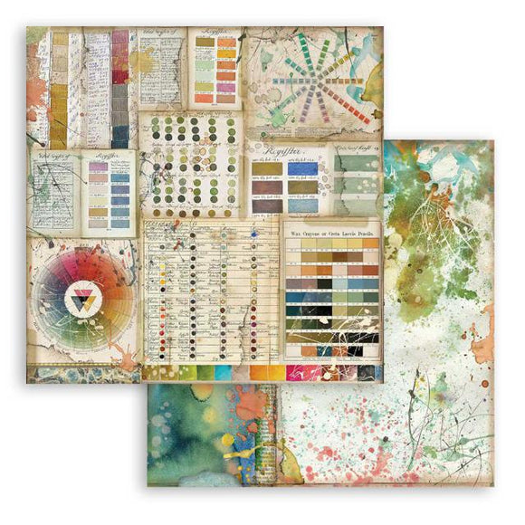 Stamperia PASSION Double-Sided Cardstock 12