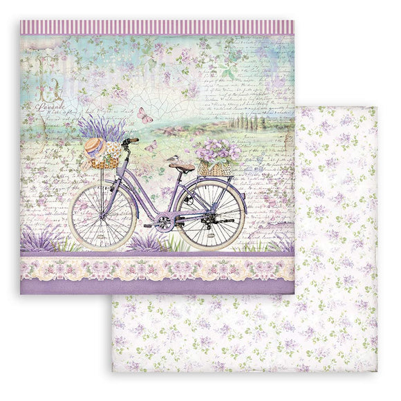 Provence, Stamperia, Scrapbooking Double face 12