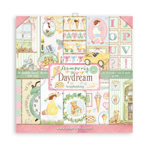 DayDream, Stamperia, Double-Sided Paper Pad 12"X12" 10/Pkg scrapbooking paper pad