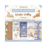 Stamperia, Scrapbooking Small Pad 10 sheets cm 20,3X20,3 (8"X8") - Winter Valley