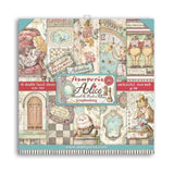 ALICE-THROUGHT THE LOOKING GLASS -  Stamperia Double-Sided Paper Pad 6"X6" 10/Pkg