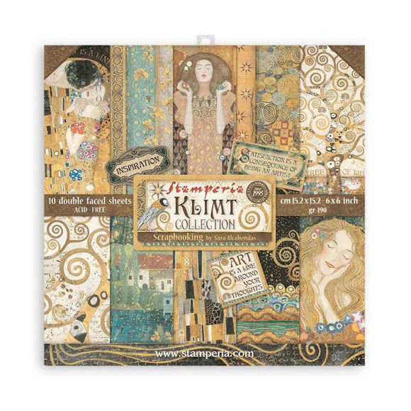 Klimt, Stamperia,  Extra small Scrapbooking pad 6