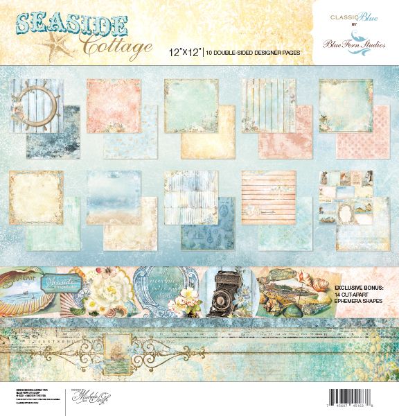 Seaside Cottage Creative Journal Pack - Blue Fern Studios