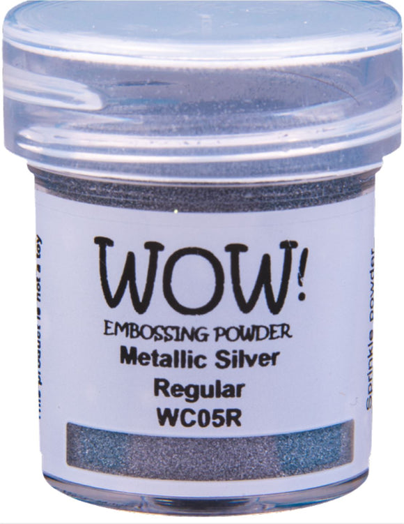WOW! Embossing Powder Metallic Silver