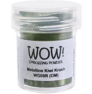WOW! Embossing Powder Metalline Kiwi krush