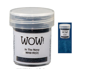WOW! Embossing Powder In The Navy