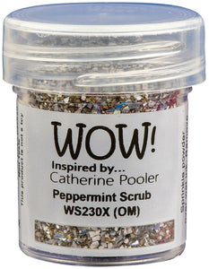 WOW! Embossing Powder Peppermint Scrub