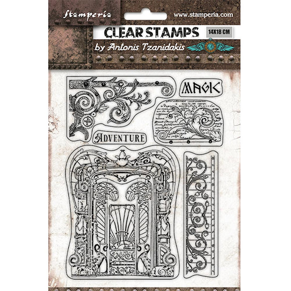 Stamperia,  Acrylic stamp cm 14x18 - Magic Forest Adventure