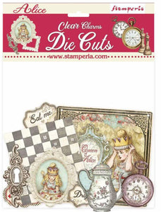 ALice Charms  -  Stamperia - CLEAR Die Cuts