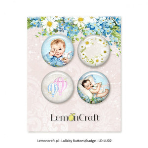 Lullaby 01 Buttons / Badges - Lemoncraft
