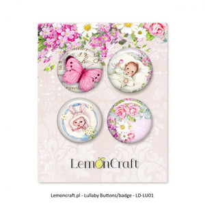 Lullaby 02 Buttons / Badges- Lemoncraft