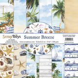 Summer Breeze, Scrapboys 24 double sided 6x6, scrapbooking paper pack