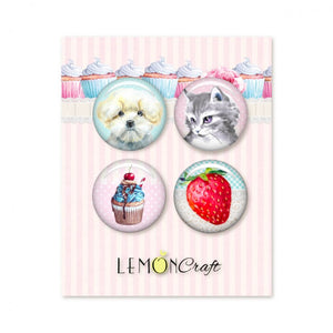 Something Sweet - Buttons / badge - Lemoncraft