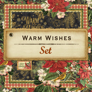 Graphic 45 * Warm Wishes * new collection 12x12 paper set